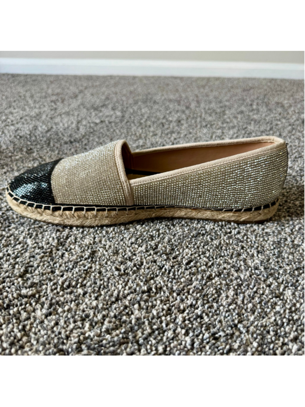 INC INTERNATIONAL CONCEPTS CORVINA RHINESTONES BLING ESPADRILLES SIZE 11 - Picture 6 of 14